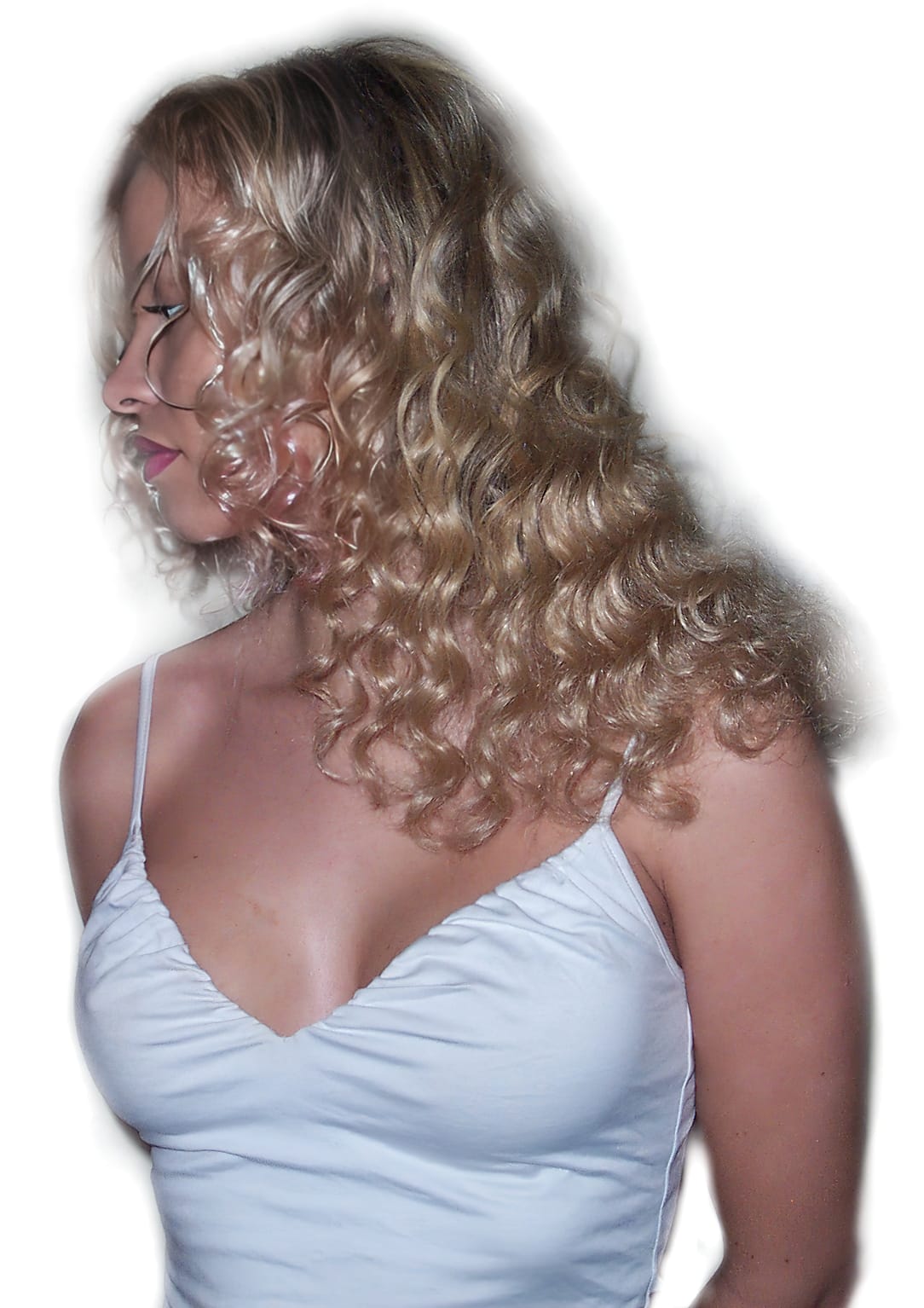 After Picture - Latex Bonded Hair Extension Damage Restored